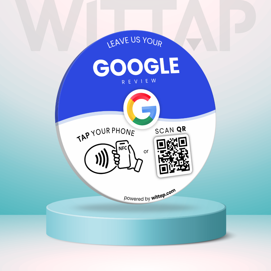 Google Review - Table Sticker (Pack of 5)