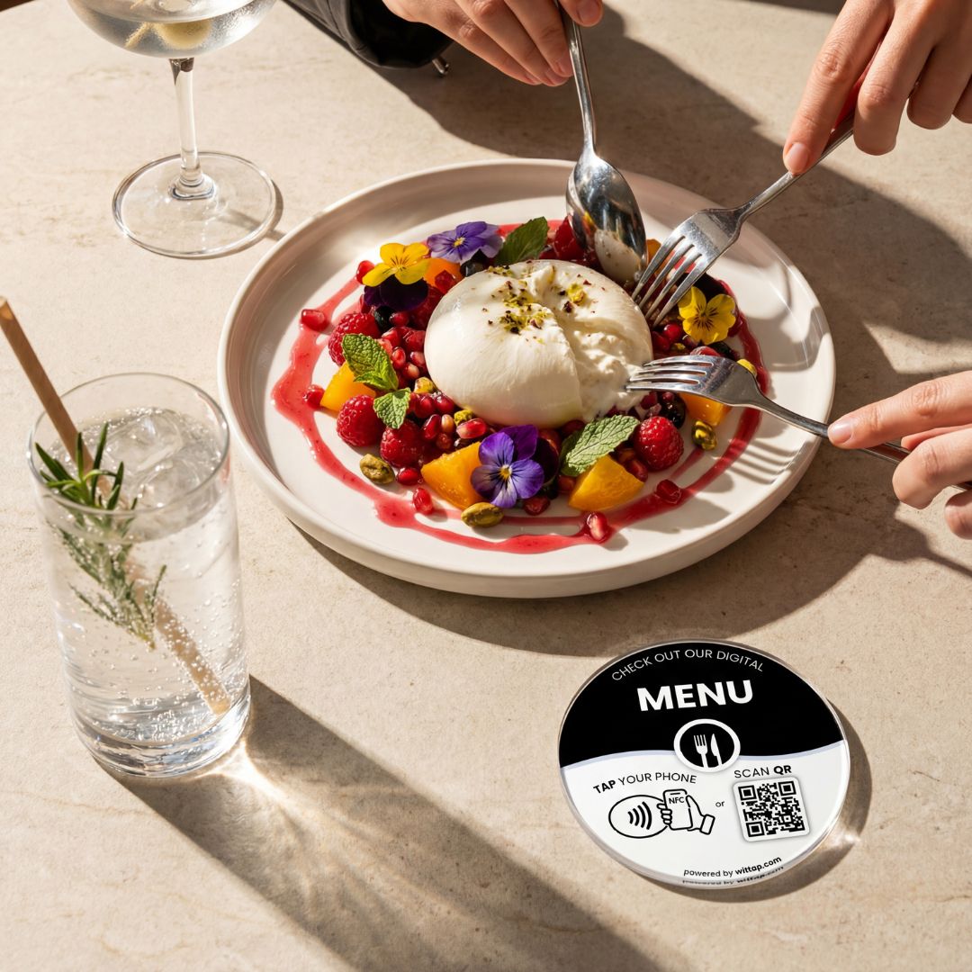 Menu - Table Sticker (Pack of 5)