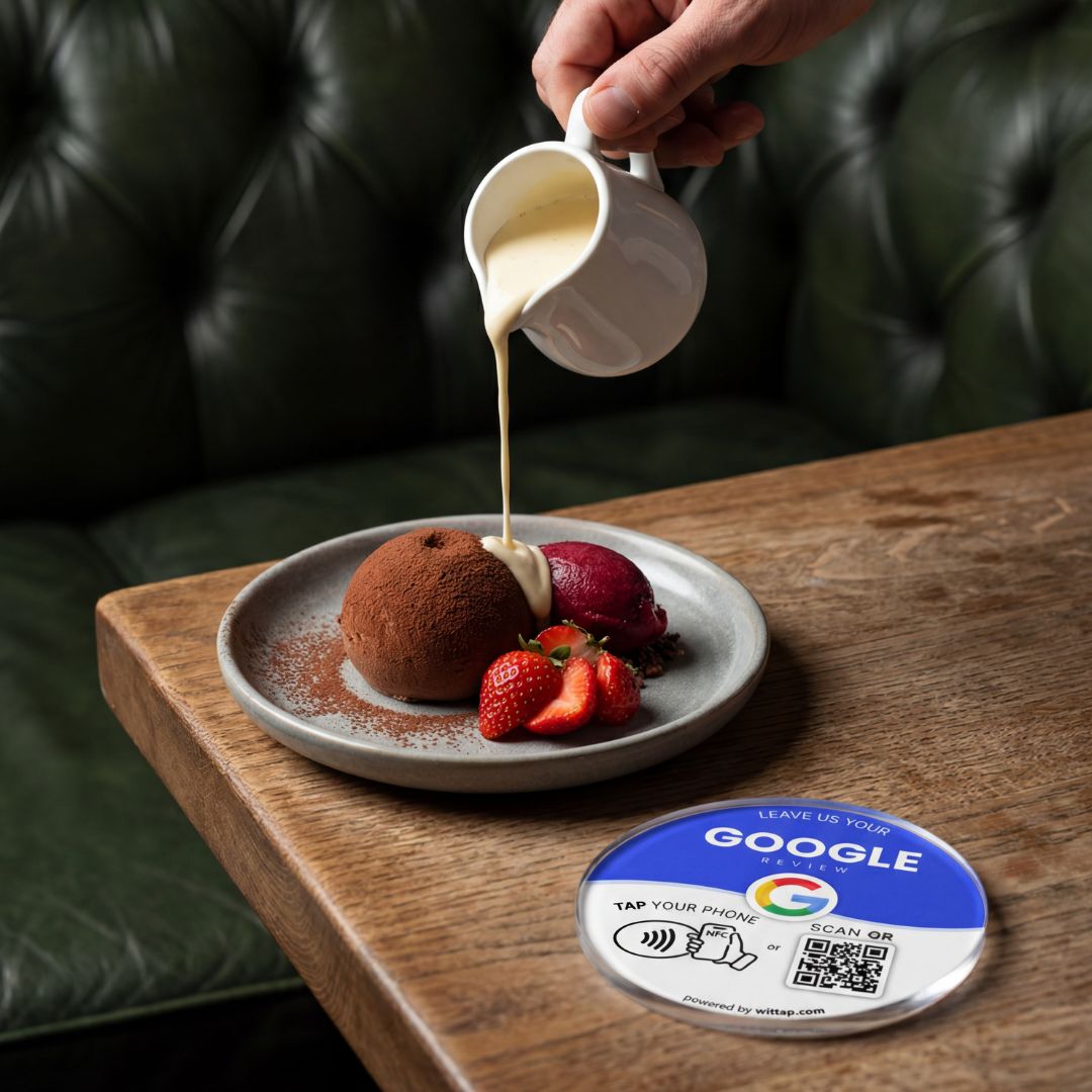 Google Review - Table Sticker (Pack of 5)