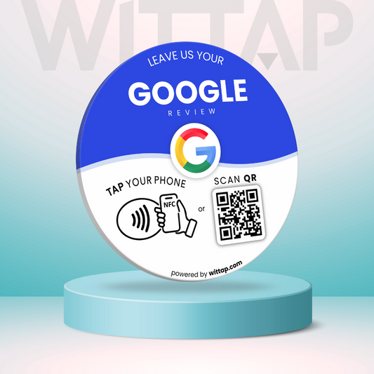 Google Review - Table Sticker (Pack of 10)