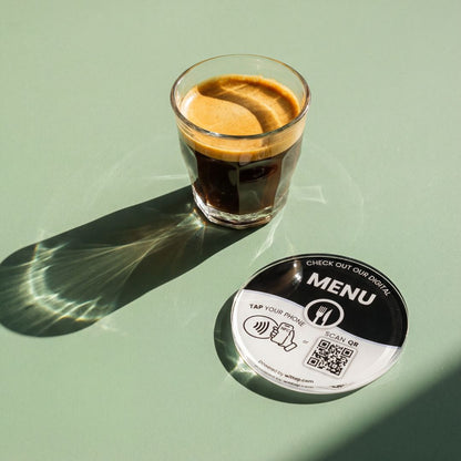 Menu - Table Sticker (Pack of 5)