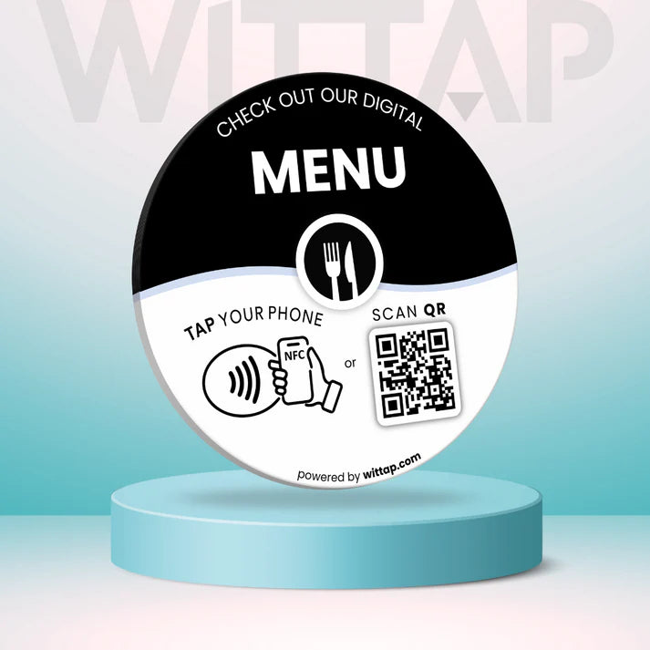 Menu - Table Sticker (Pack of 5)