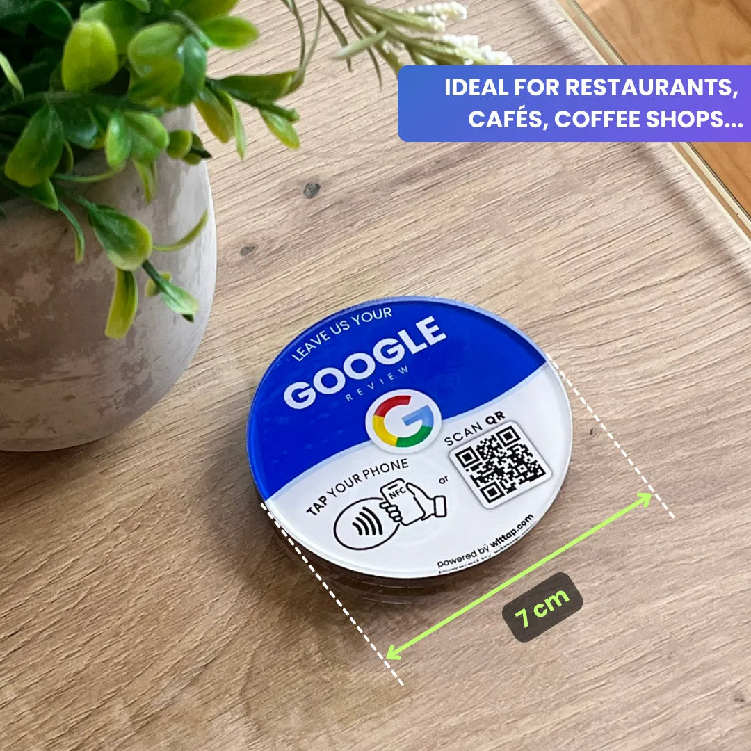 Google Review - Table Sticker (Pack of 5)